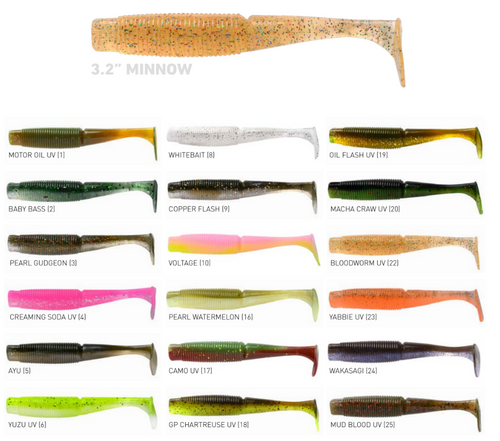 Soft Plastics Daiwa BaitJunkie 3.2 Inch Minnow Soft Plastic 4 Soft Plastics Daiwa BaitJunkie 3.2 Inch Minnow Soft Plastic - Image 4