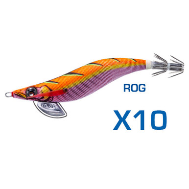 Squid Jigs Yo-Zuri Pata Pata EGI-Q Squid Jig 3.0 ROG Bulk 10 Pack 1 Squid Jigs Yo-Zuri Pata Pata EGI-Q Squid Jig 3.0 ROG Bulk 10 Pack