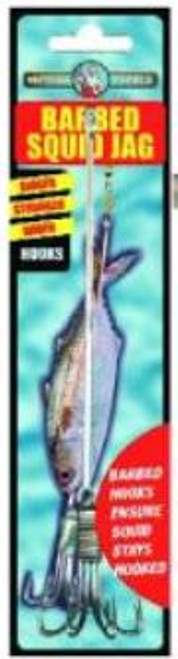 Squid Jigs Neptune Tackle Barbed Squid Jag 1 Squid Jigs Neptune Tackle Barbed Squid Jag