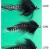 Felty's Flies Black 'N' Barred CE/MG #2/0