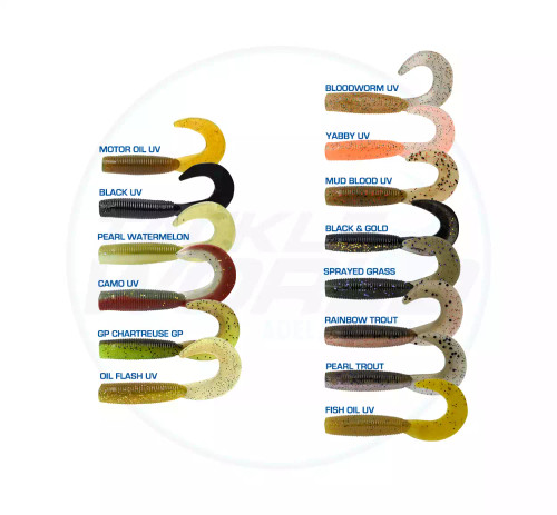 Soft Plastics Daiwa BaitJunkie 2.5 Inch Grub Soft Plastic 1 Soft Plastics Daiwa BaitJunkie 2.5 Inch Grub Soft Plastic