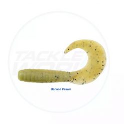Soft Plastics Berkley Gulp 4" Jigging Grub Lure - Banana Prawn *CLEARANCE*